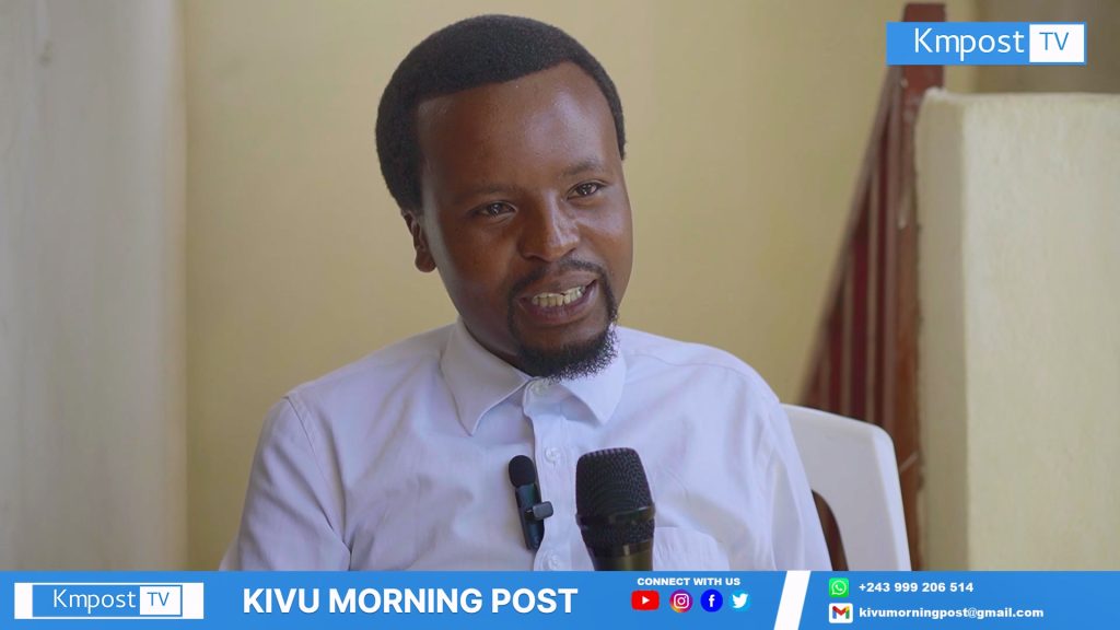 Jason Kabera Kaboko président de l'association des personnes vivants avec handicap en territoire de Masisi