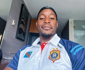 Le portier international congolais Lionel Mpasi