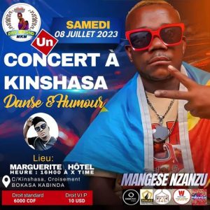 RDC : L'artiste pygmée Nzanzu Mangese prépare un « concert » à Kinshasa Nzanzu Mangese