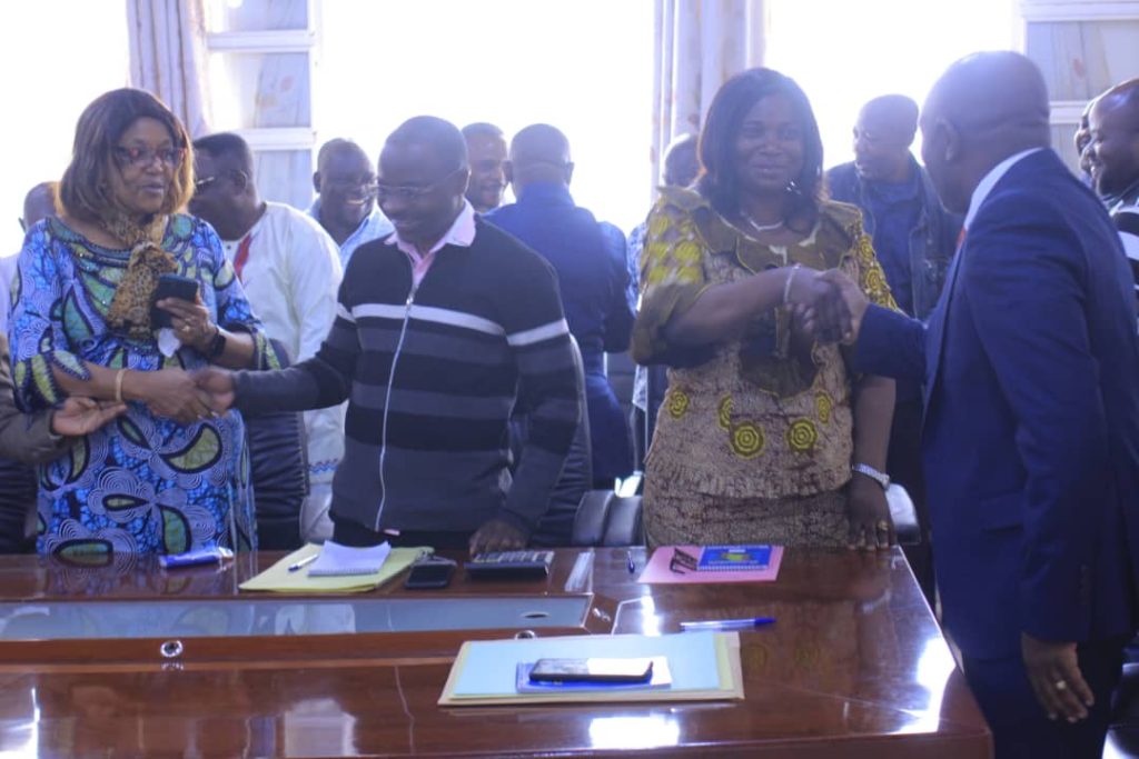 KAKULE YAYIRWE LEY réélu président syndical à l'Office Congolais de Contrôle (OCC) agence de BENI