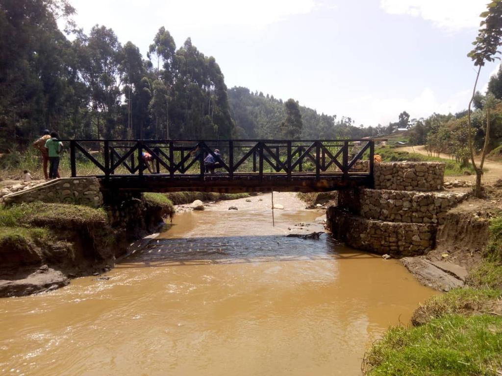Le pont Luveve vient d'être réhabilité après 3 mois de travaux