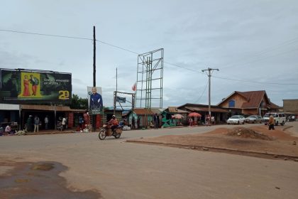 Vue près du rond-point njiapanda à Butembo