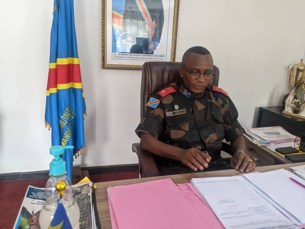 Le commandant de la 34 région militaire interdit la circulation libre de Wazalendus et appelle chaque groupe à reprendre son ancien nom