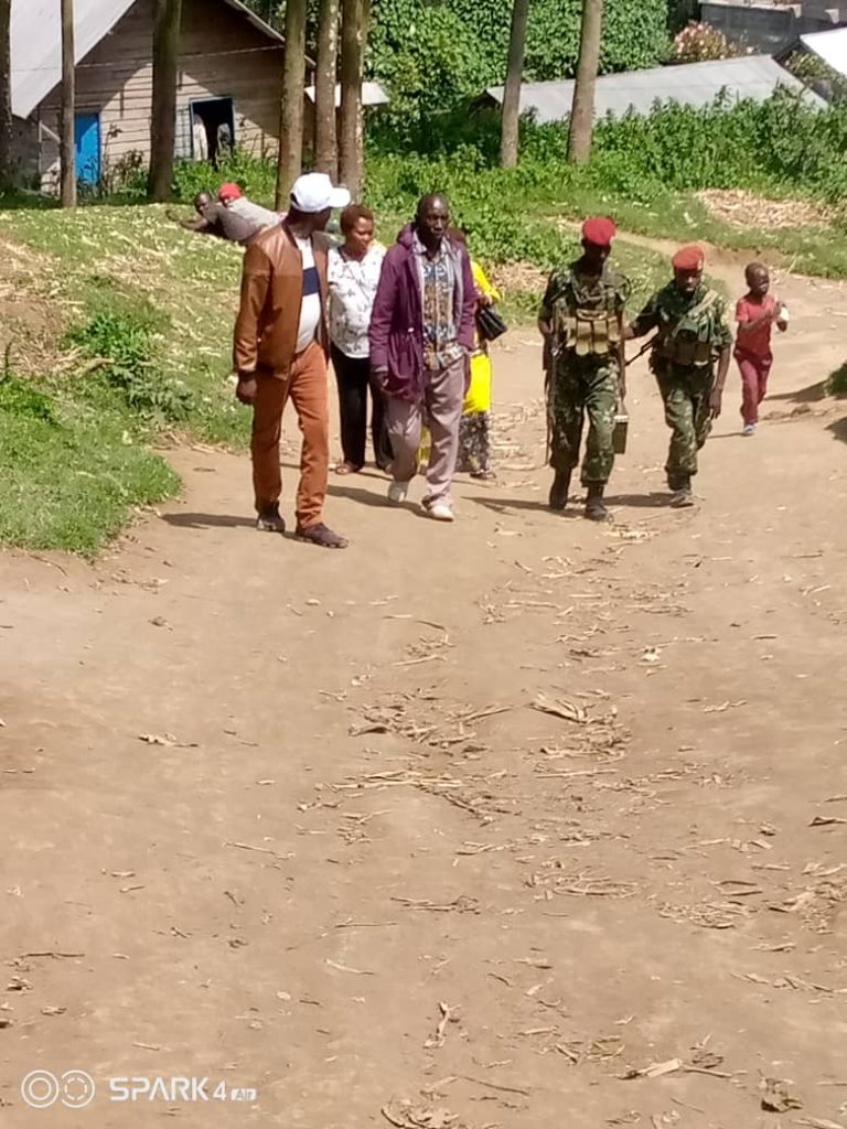 Plusieurs barrières érigées par les Wazalendu sur la route Sake-Mushaki et Sake-Karuba ont été détruites par les autorités