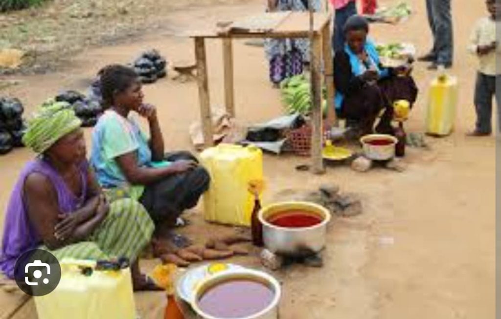 Les Vendeuses d’huile de palme