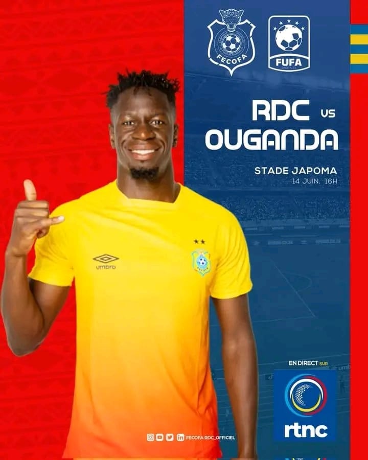 Match amical entre la RDC et L'Ouganda