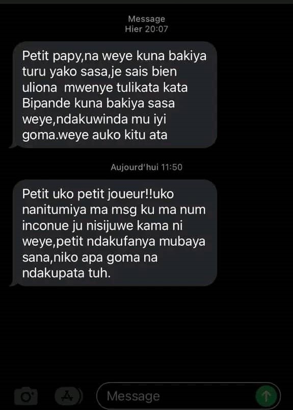 Les menaces de tuerie que reçoit Papy Mudosa 