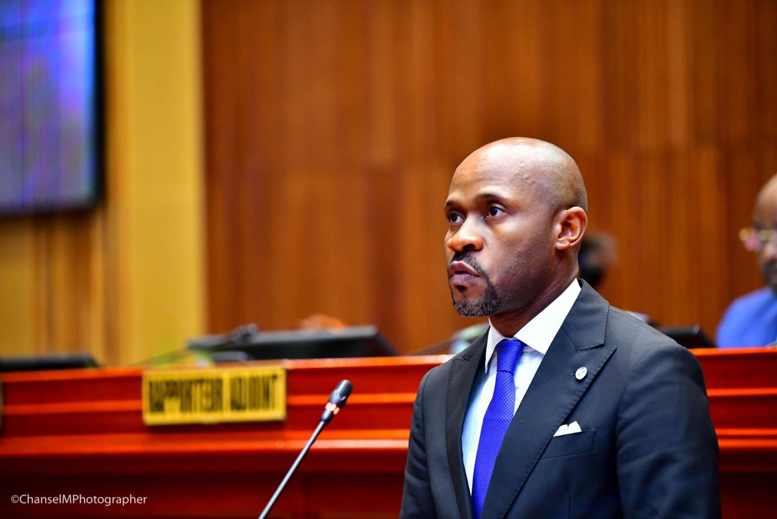 Son Excellence Monsieur Le Ministre de la Communication et Médias Patrick Muyaya Katembwe