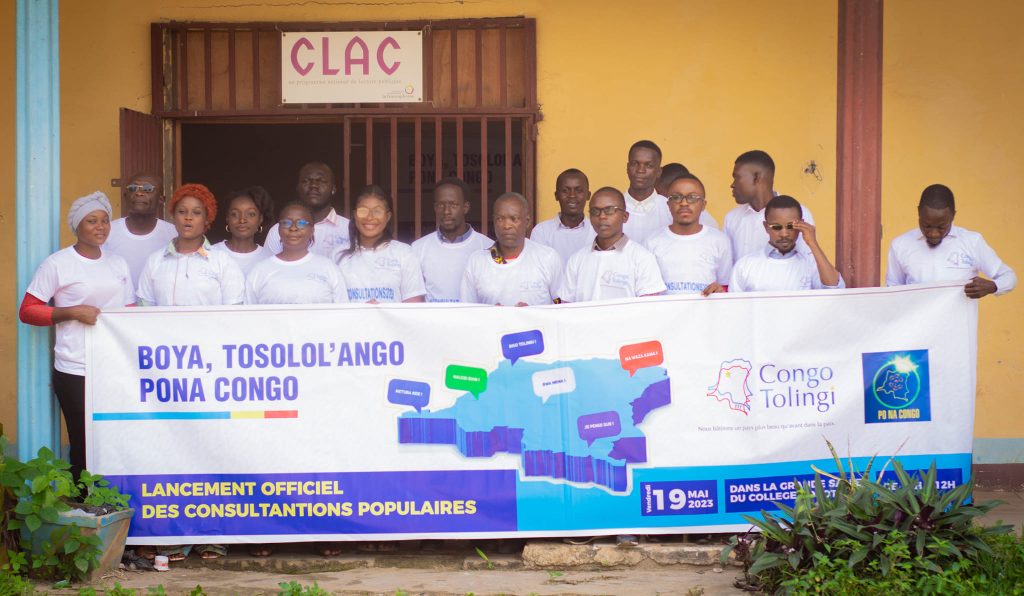 La cérémonie de lancement officiel des consultations populaires 𝗖𝗼𝗻𝗴𝗼 𝗧𝗼𝗹𝗼𝗻𝗴𝗶