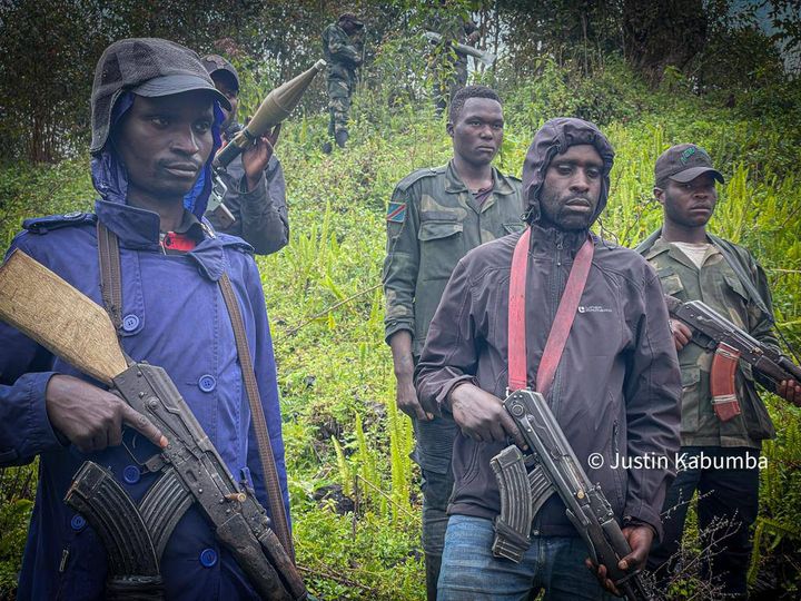 Les résistants patriotes dits Wazalendo