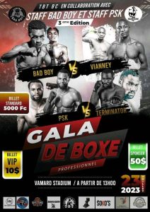 Les préparatifs du Gala de Boxe de "TBT" évoluent à pas de géant