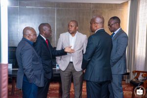 Le président Denis Kadima Kazadi a reçu au fleuve Congo Hôtel quatre leaders de l’opposition