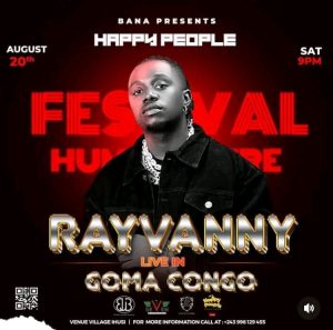 Rayvanny annoncé pour un concert humanitaire