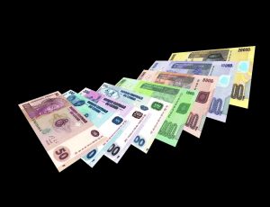 Goma : Variation du taux d'échange du dollar en fonction des cambistes Le franc congolais (CDF) monnaie officielle de la république démocratique du Congo
