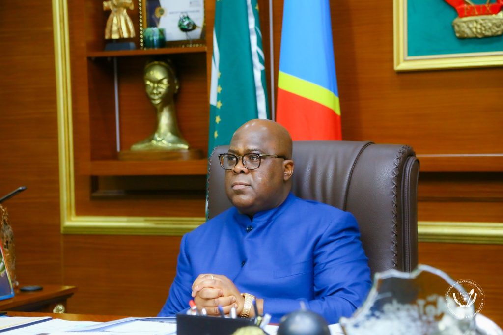 Le Chef de l'État Félix Tshisekedi a pris part ce mardi par visioconférence, au sommet extraordinaire de la Troïka des Chefs d'État et de gouvernement de la SADC