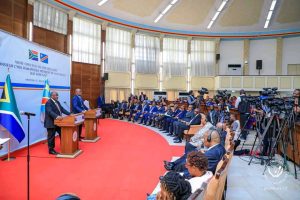 Tête-à-tête des Présidents Félix Tshisekedi et Cyril Ramaphosa