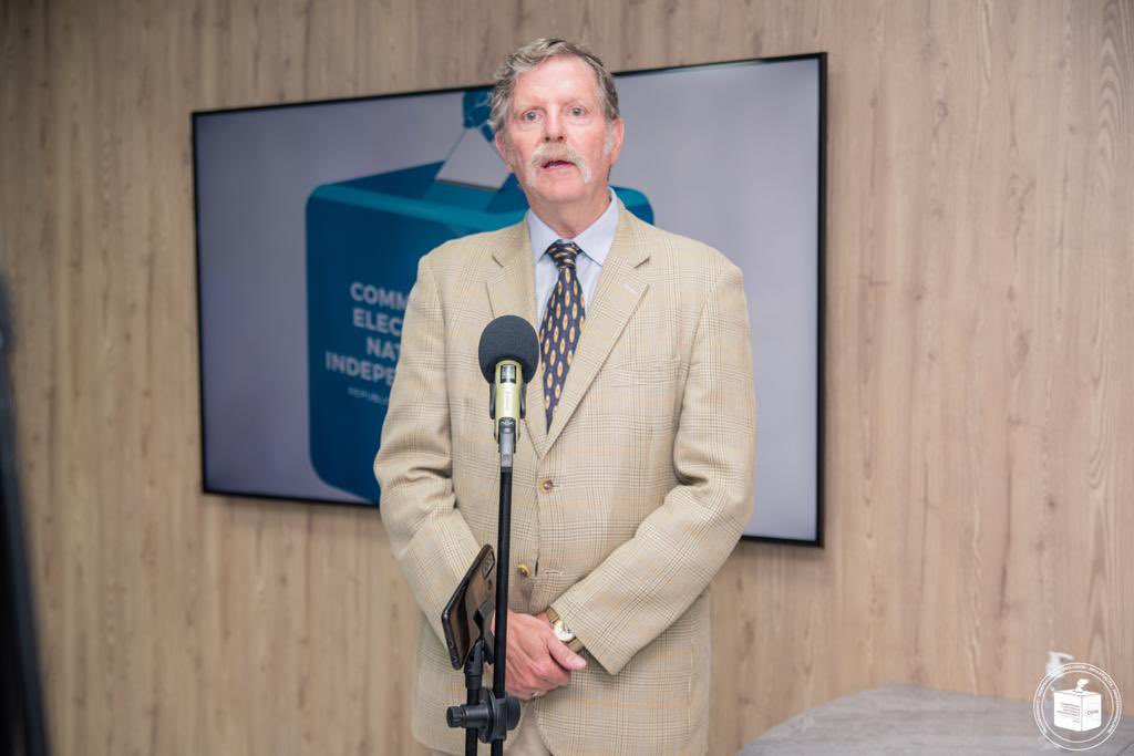 Le Président de la CENI, Denis KADIMA KAZADI, a échangé avec une délégation du Centre Carter/ The Carter Center, conduite par le Professeur, Edward MCMAHON