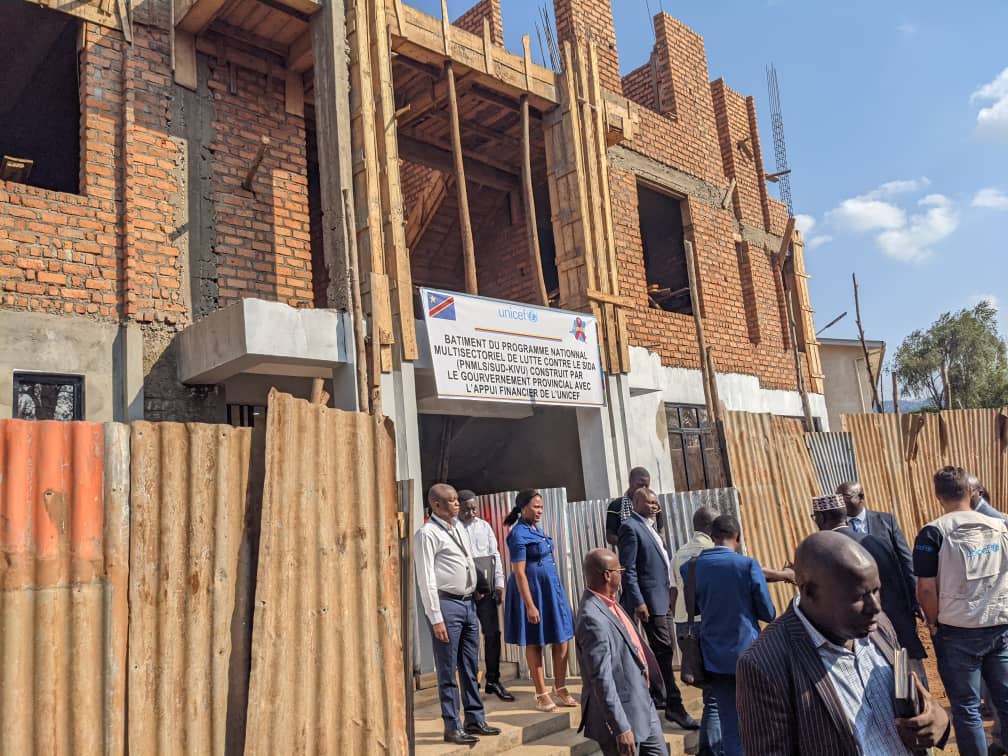 Le PNMLS doté d'un nouveau bâtiment par le gouvernement provincial avec l'appui de l'UNICEF