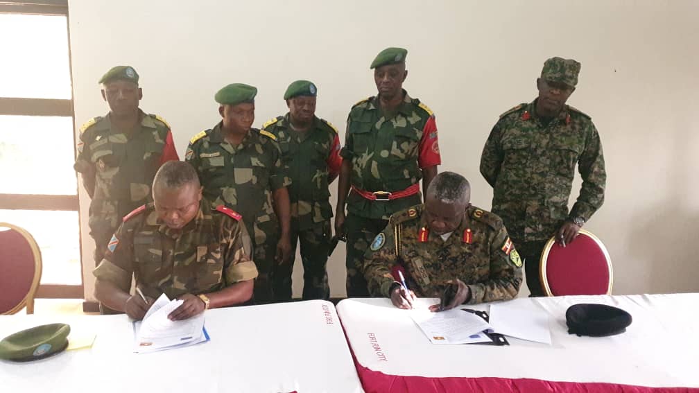 Le bilan mensuel de la traque des ADF dressé par la coordination des opérations conjointes FARDC-UPDF