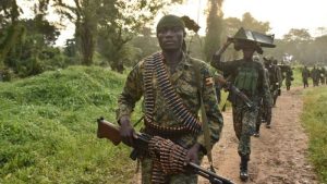 Beni : 1 combattant ADF neutralisé et une grenade récupérée par les forces conjointes FARDC-UPDF Le bilan mensuel de la traque des ADF dressé par la coordination des opérations conjointes FARDC-UPDF