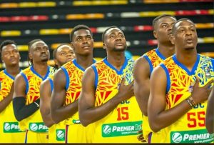 l'équipe nationale de basketball de la RDC à la deuxième édition de l'Afro Can en Angola