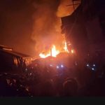 Un incendie s'est déclaré la nuit de mardi au mercredi 19juillet à Lugushwa dans le territoire de Mwanga