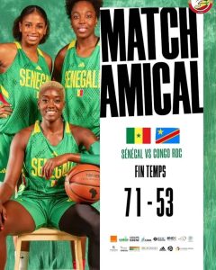 Défaite des Léopards Dames en amical avant le début de la compétition