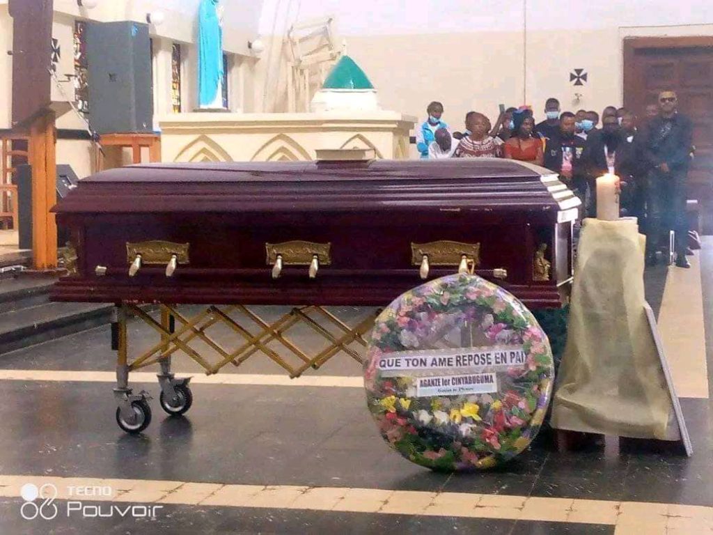 Le corps de l'artiste musicien Aganze 1er est arrivé à Bukavu hier dimanche 9 juillet