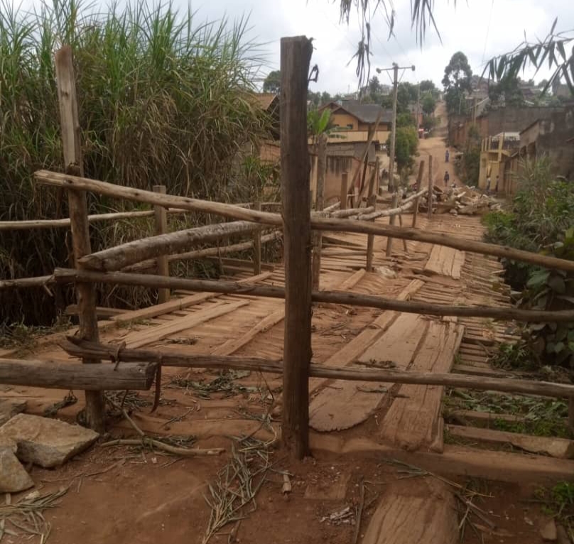 Photo d'illustration : Le pont se trouvant dans la ville de Butembo