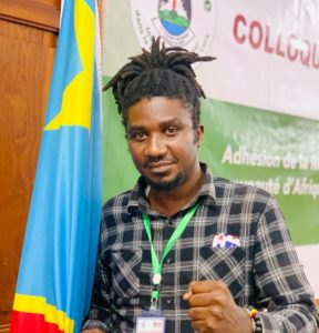 Jacques Sinzahera, un activiste pro-démocratie appartenant au collectif des mouvements citoyens AMka Congo