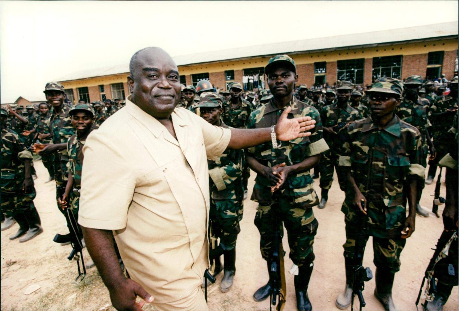 Laurent-Désiré Kabila homme d'État congolais. président de la république démocratique du Congo de mai 1997 jusqu’à son assassinat en janvier 2001