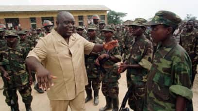 Laurent-Désiré Kabila homme d'État congolais. président de la république démocratique du Congo de mai 1997 jusqu’à son assassinat en janvier 2001