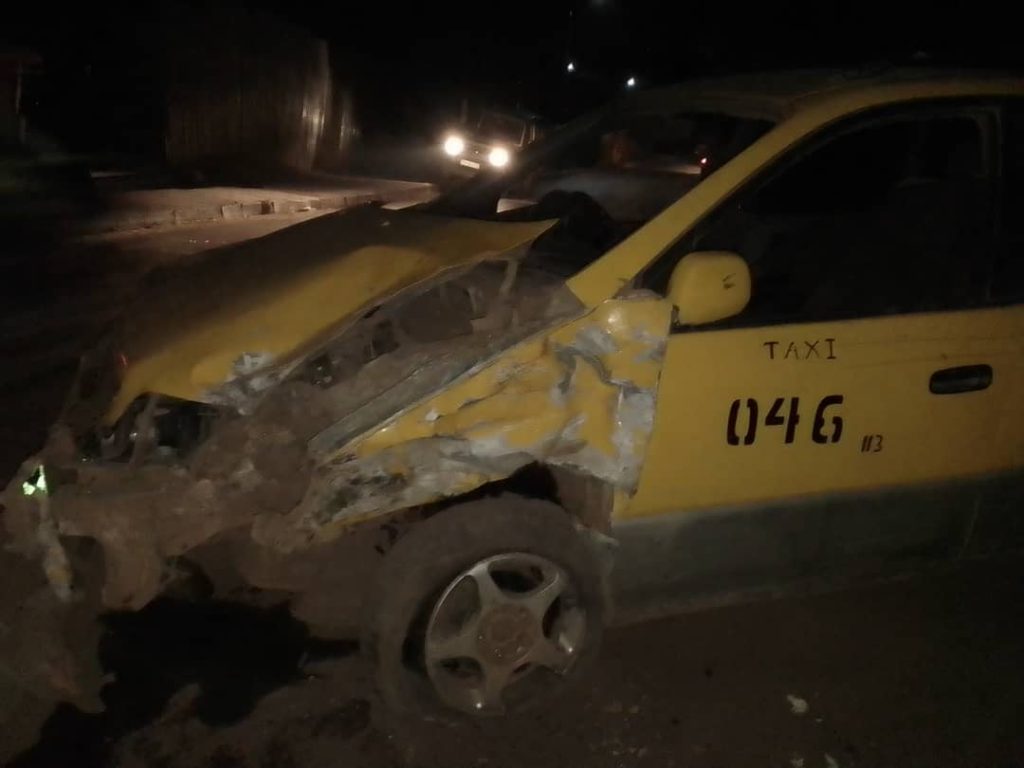 3 blessés dans un accident de circulation routière sur l'axe place du 24 - lycée Wima