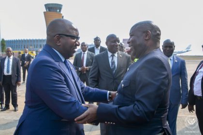 Le président du Burundi EVARISTE NDAYISHIMIYE est arrivé en RDC pour une visite de travail de 48h