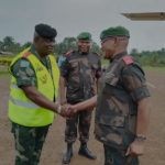 Le lieutenant général Ndima Kongba Constant, gouverneur militaire de la province du Nord-Kivu est arrivé en ville de Beni