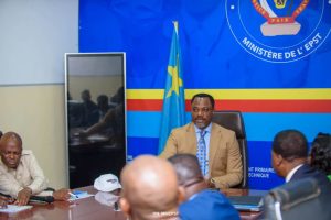RDC : Publication des résultats de l'examen d'État session de 2023 Le ministre de l'enseignement primaire, secondaire et technique Tony Mwaba a procédé à la publication des résultats des examens d'édition 2023