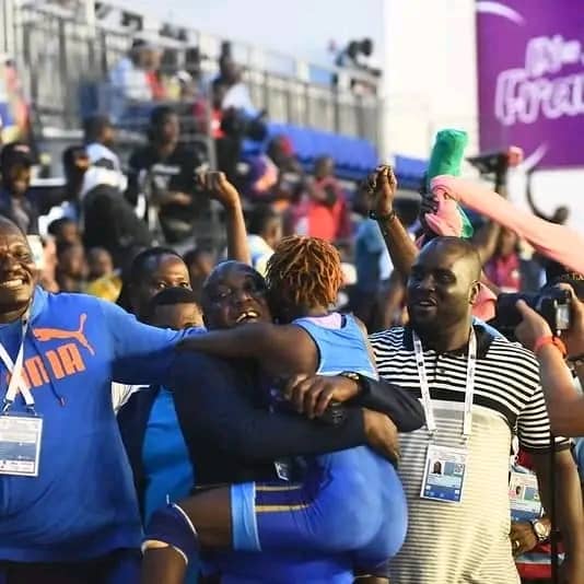 Aaron Mbo Isomi a remporté la médaille d'or dans la catégorie 97 kg, en battant le français Khounkhaev avec un score de 6-2 en finale,