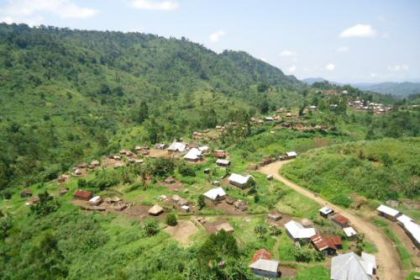 Photo d'illustration : Village de Kashebere dans le Osso-Banyungu (Masisi)