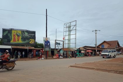 Vue près du rond point njiapanda en ville de Butembo