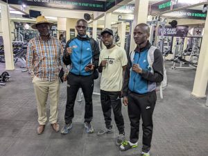 Le boxeur kényan, Victor Wasonga est dans la ville de Goma