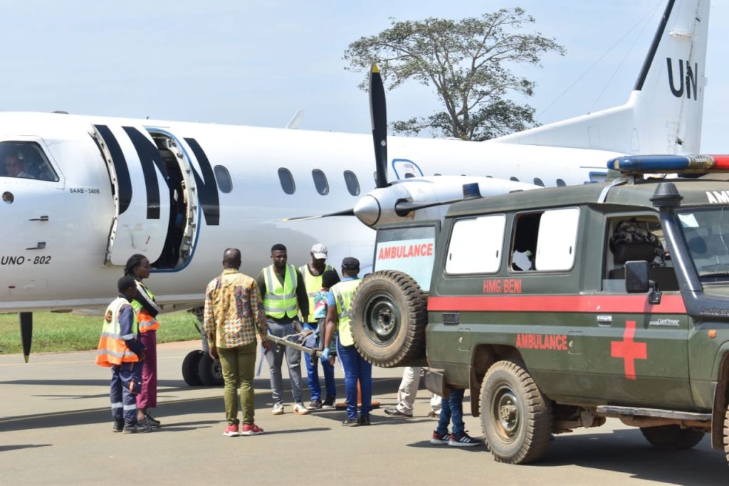 Trois militaires blessés dans aux combats évacués à Goma par la Monusco