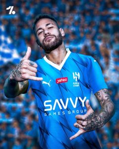 Neymar da Silva Santos Júnior, dit Neymar Jr footballeur international brésilien