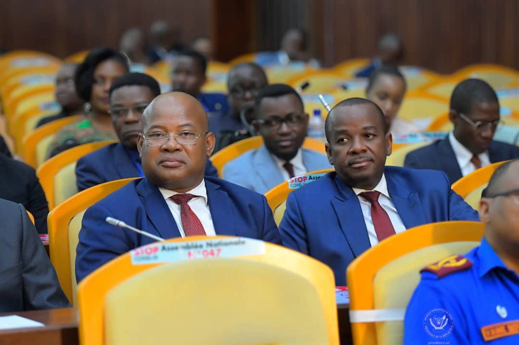 Table ronde sur l'évaluation de l'état de siège en Ituri et au Nord-Kivu, au Palais du peuple/ Kinshasa