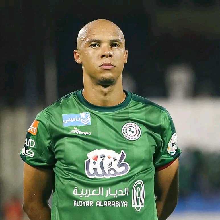 Le défenseur central du club saoudien D'Ettifaq FC Marcel Tisserand