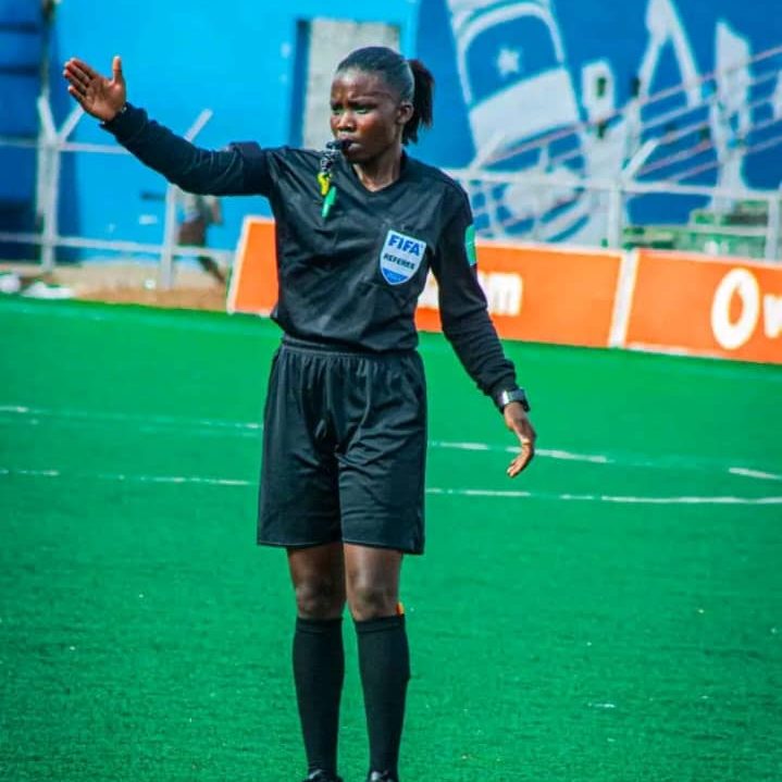 Rachel Zihindula, arbitre internationale congolaise