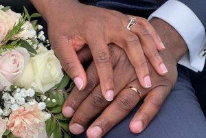 Goma : « Je suis exclue de ma famille pour avoir changé de religion », entre mariage et religion, un dilemme. (Reportage) Photo d'illustration du mariage de Charlotte Dipanda et Fernand Lopez dans une prise de vue