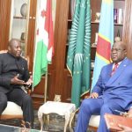 Le président burundais Évariste Ndayishimiye avec le Président Felix Antoine Tshisekedi