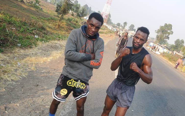 Tonny KAMPEMPE et Cedric Gakuba dans la préparation du Gala de Goma