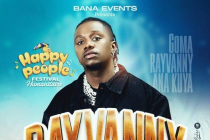 Après son concert raté, Rayvanny livre un show ce weekend à Goma