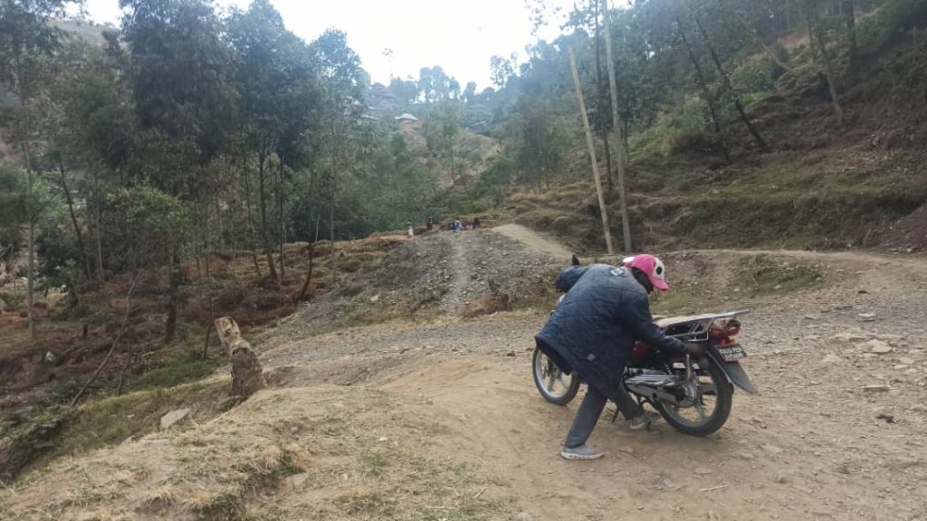 La voie terrestre sur la route nationale numéro 2, Bukavu-Goma